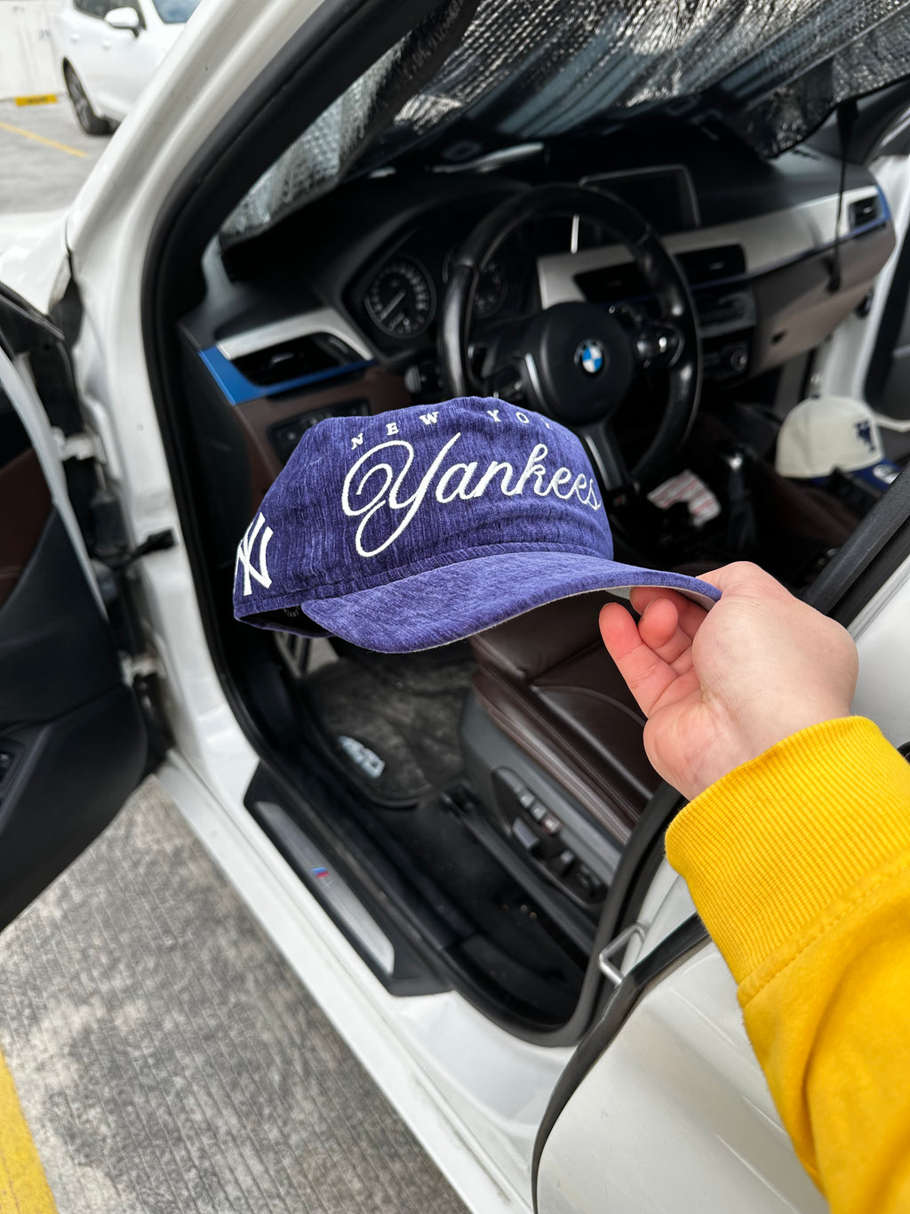 Gorra New Era Exclusiva New York Yankees Team Script Navy