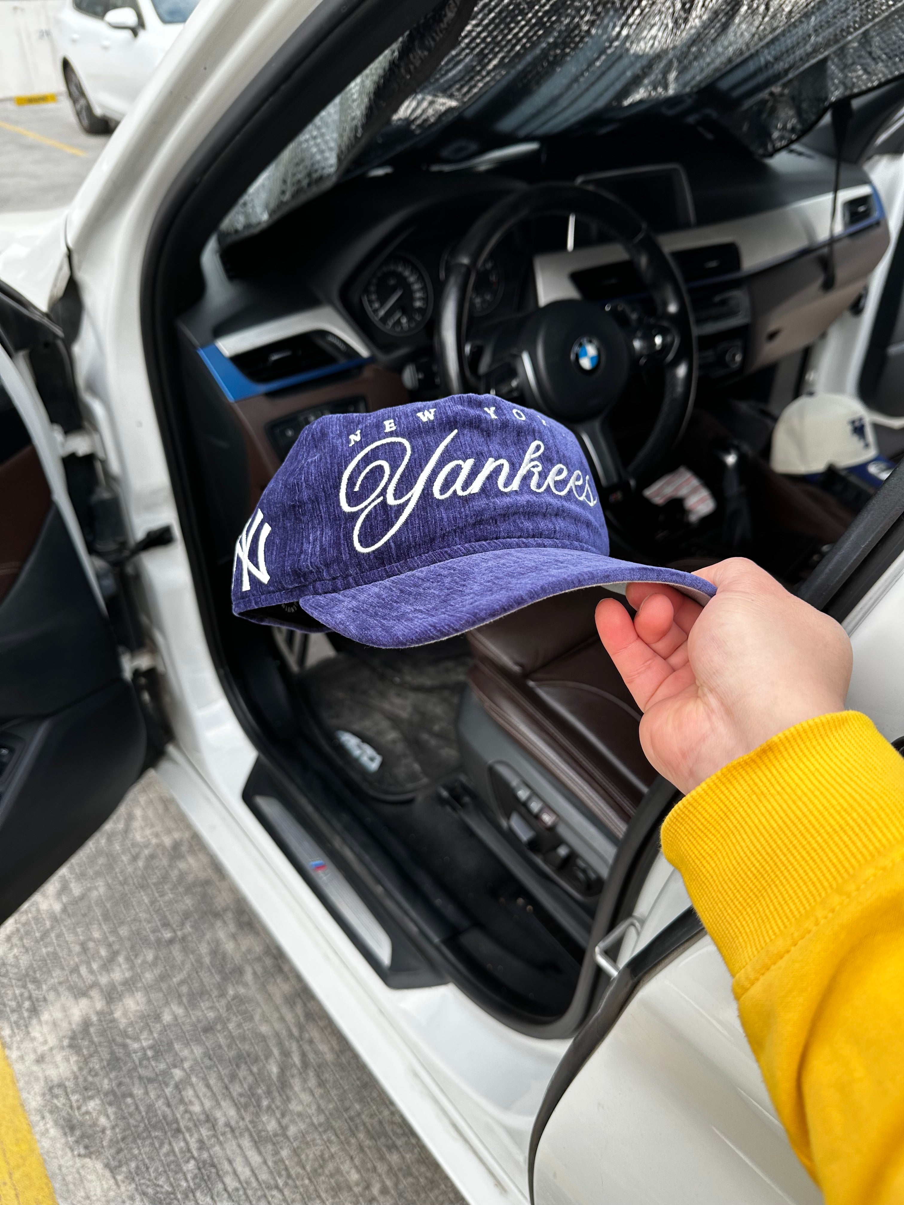 Gorra New Era Exclusiva New York Yankees Team Script Navy