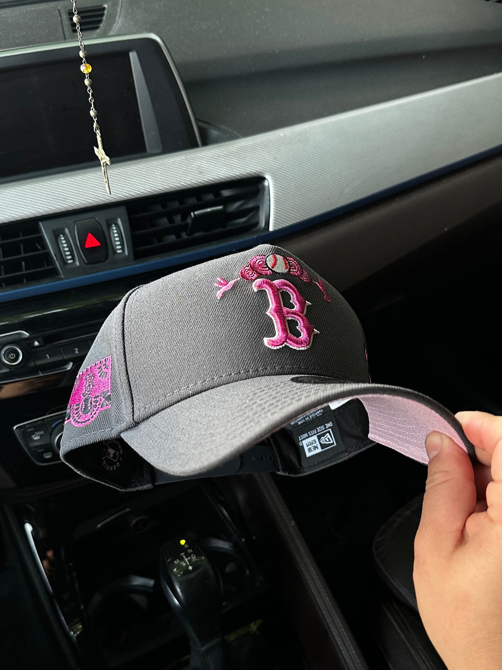Gorra New Era Exclusiva Boston Red Sox Grey
