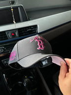 Gorra New Era Exclusiva Boston Red Sox Grey