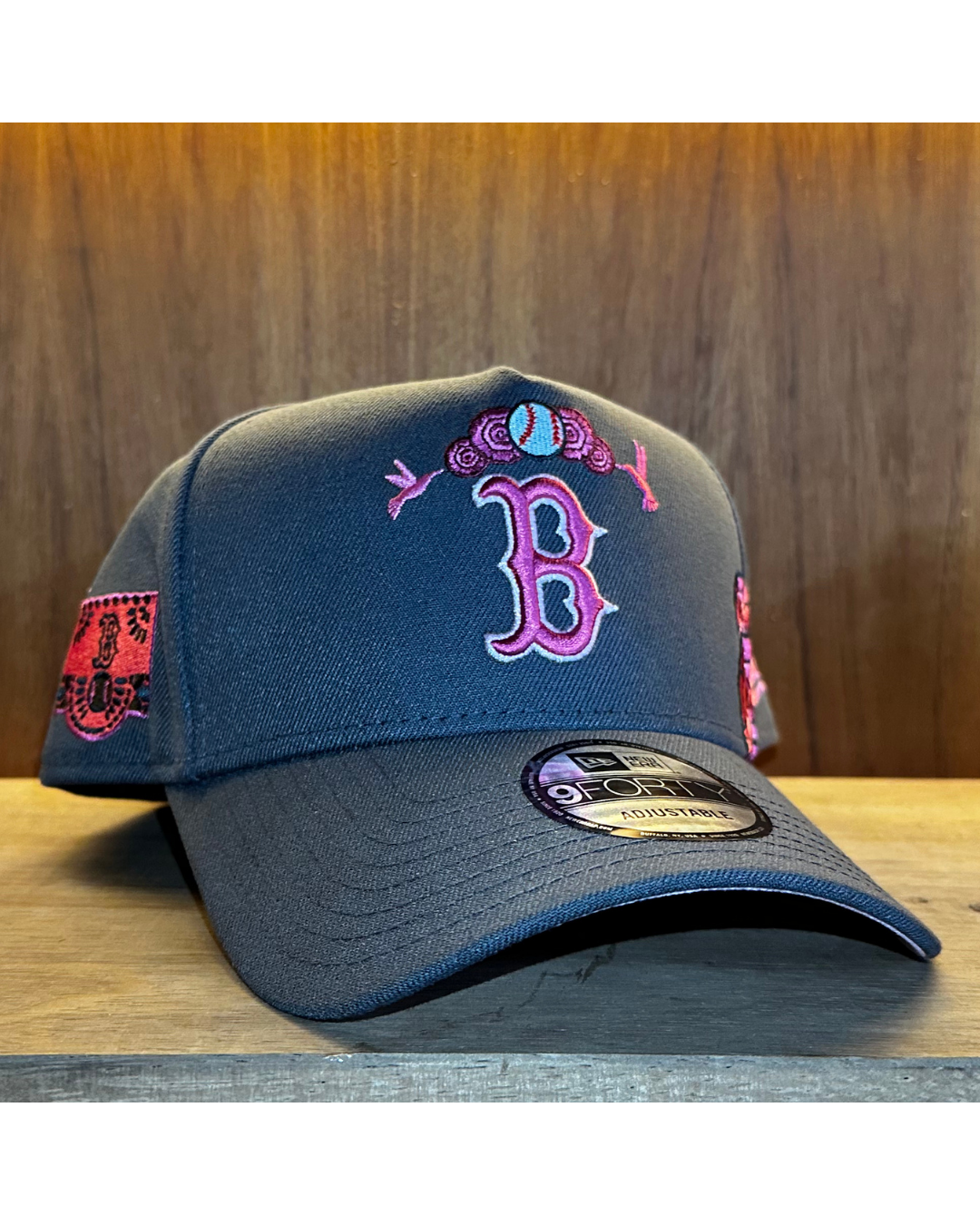 Gorra New Era Exclusiva Boston Red Sox Grey