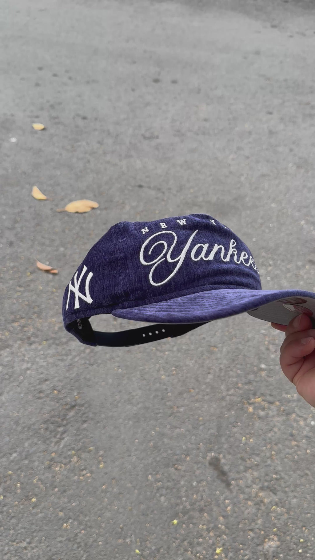 Gorra New Era Exclusiva New York Yankees Team Script Navy