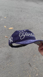 Gorra New Era Exclusiva New York Yankees Team Script Navy