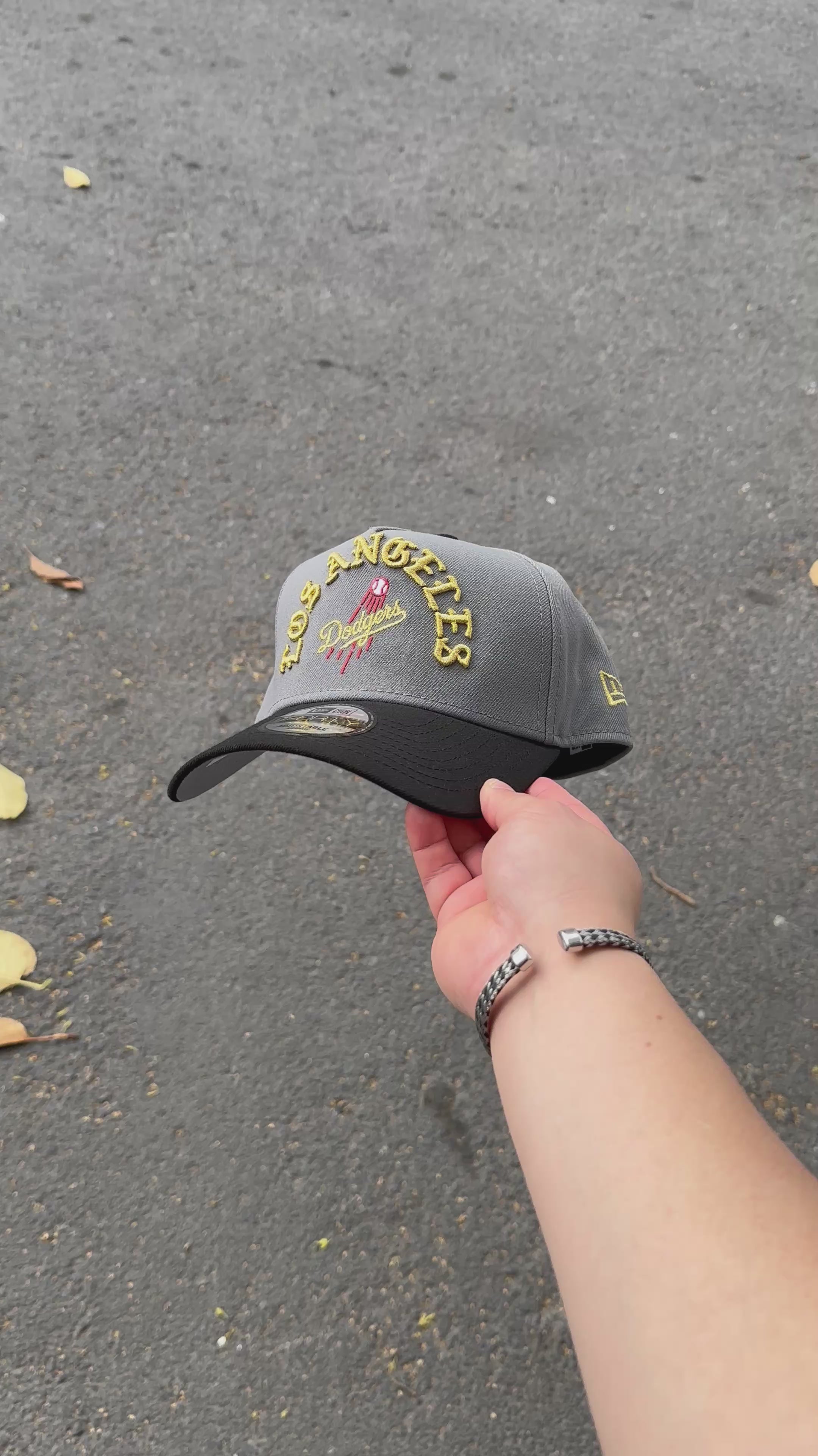 Gorra New Era Exclusiva Los Angeles Dodgers Graphite