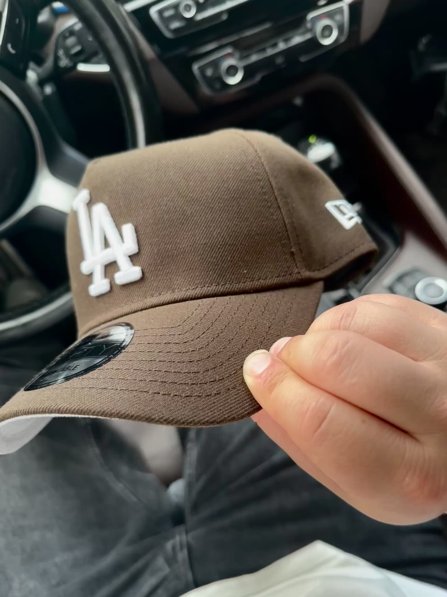 Gorra New Era Exclusiva Los Angeles Dodgers Classic Brown