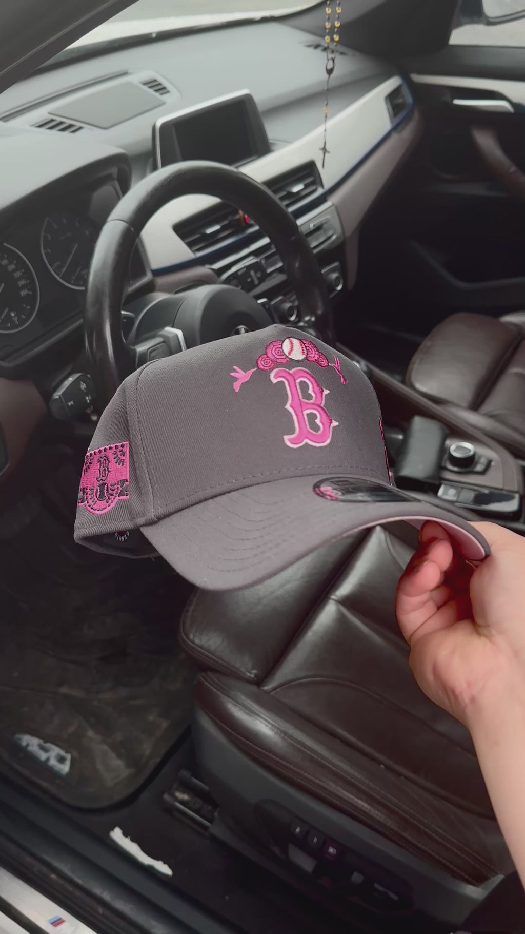 Gorra New Era Exclusiva Boston Red Sox Grey
